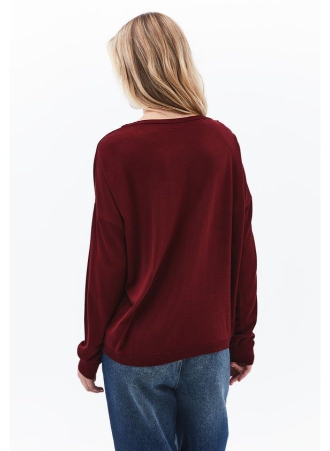 OXXO Boat Neck Knitwear Sweater - Image 2